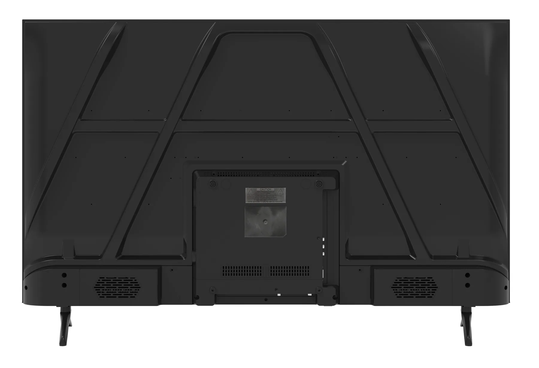 LY430-F02 3IN1, rear view (supplied assembled-TV rendering)