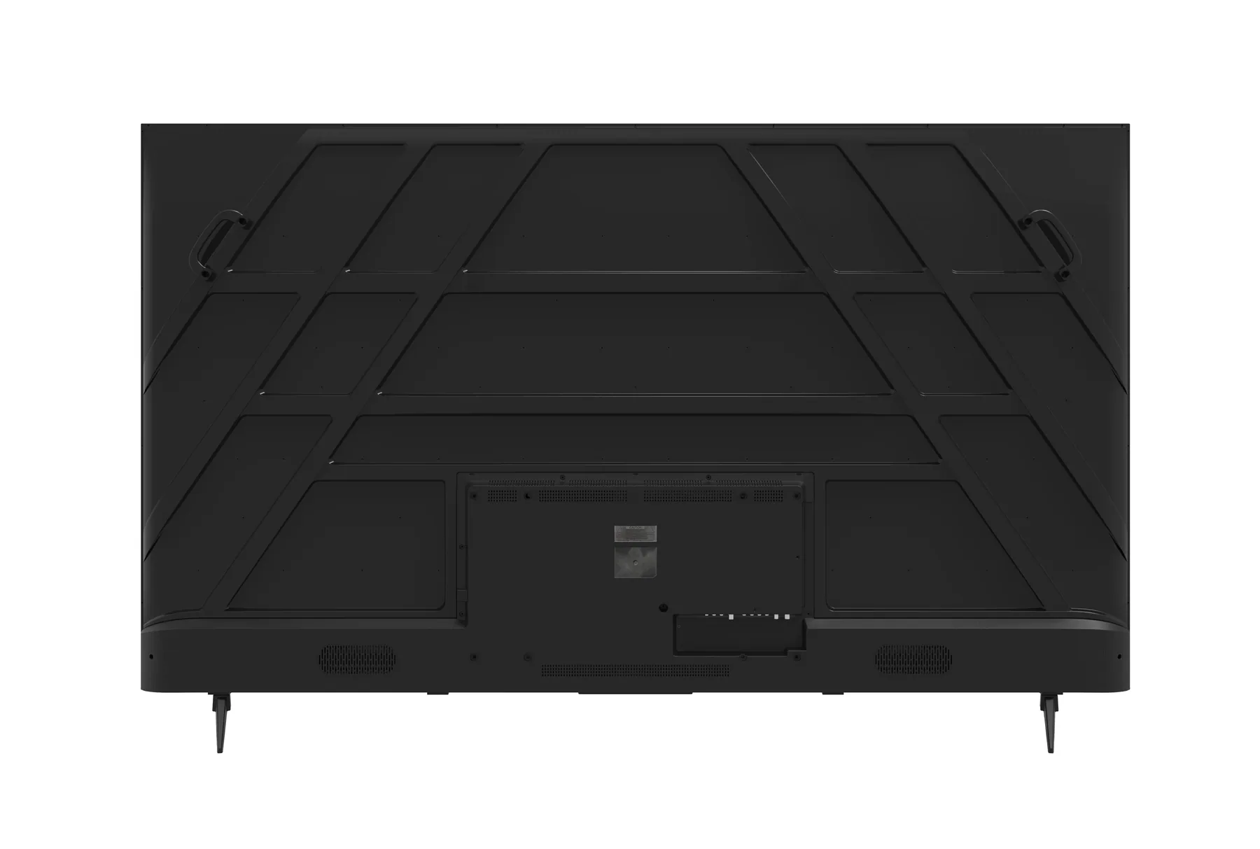 LY850-F01, rear view (supplied assembled-TV rendering)