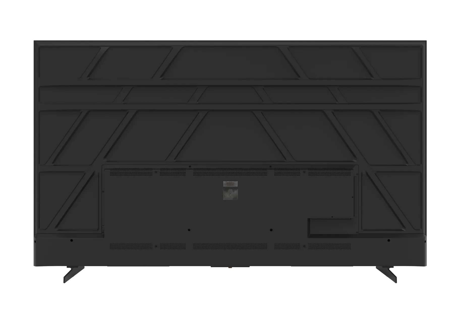 Rear view of assembled LY980-F02 television reference