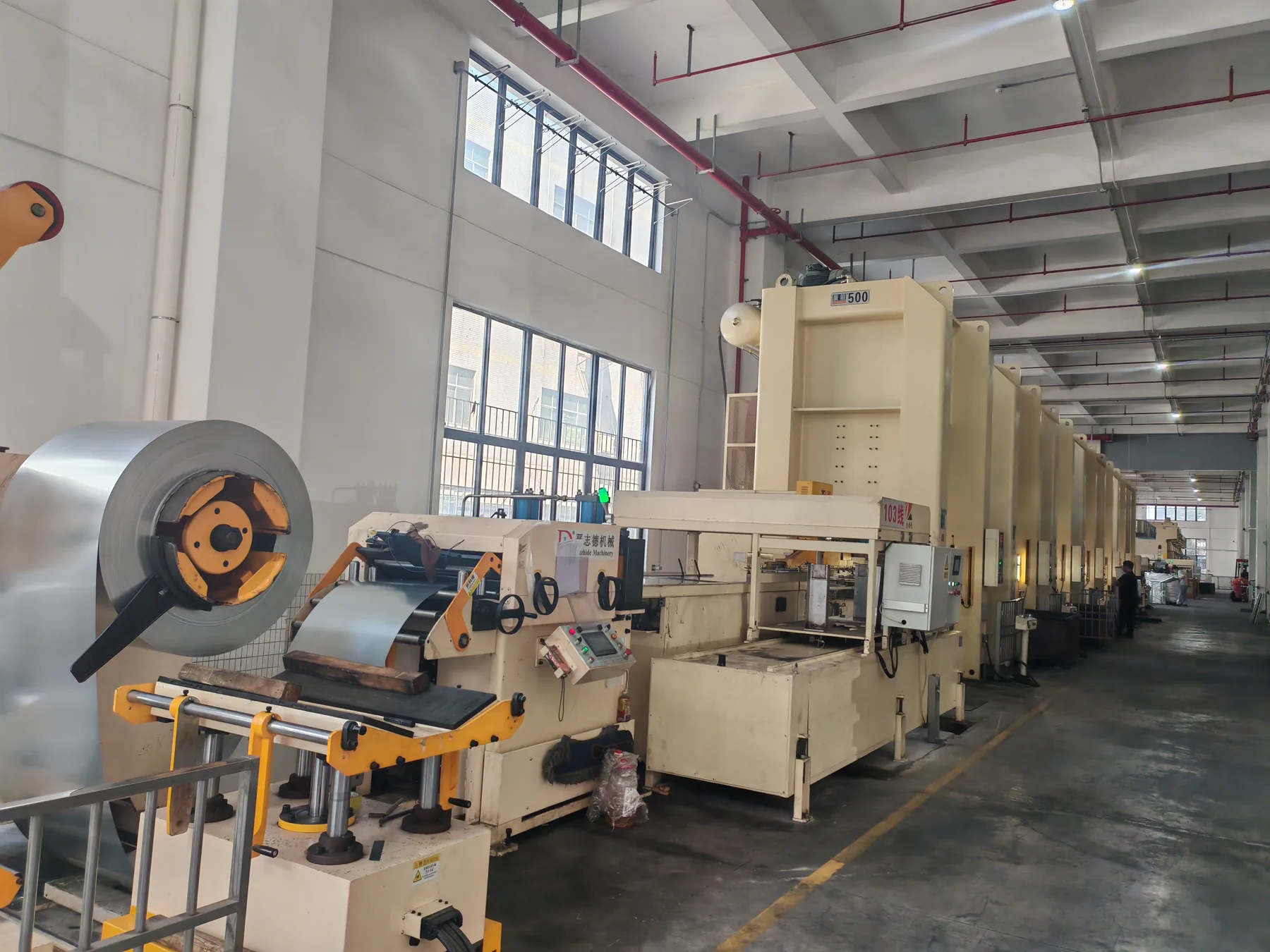 Stamping & coil feeding