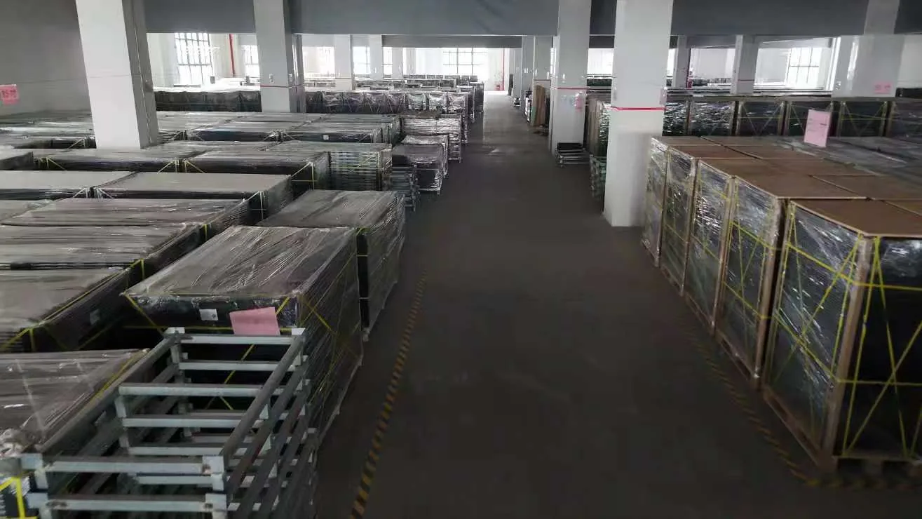 Protected backplates in storage